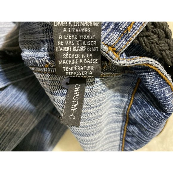 Gasoline straight Leg Stretch Blue Jeans Women's Size 30x25 Vintage NWT - Picture 12 of 12